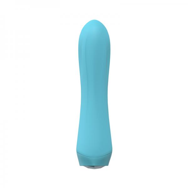 Loveline Serenade 10 Speed Vibe Silicone Rechargeable Waterproof Blue Sex Toy Product