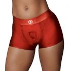 Ouch! Vibrating Strap-on Boxer Red M/l Sex Toy Product