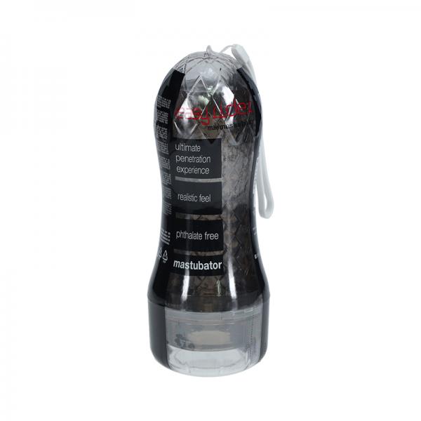 Easy Rider Clear Rounded Case Black Sex Toy Product