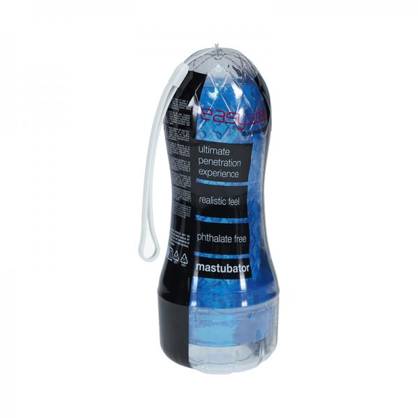 Easy Rider Clear Rounded Case Blue Sex Toy Product