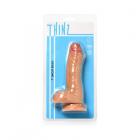 Thinz Uncut 6.4 In. Dildo With Balls Light Sex Toy Product