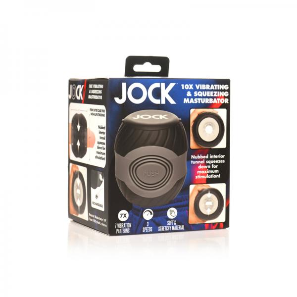 Jock 10x Vibrating Double Masturbator Sex Toy Product
