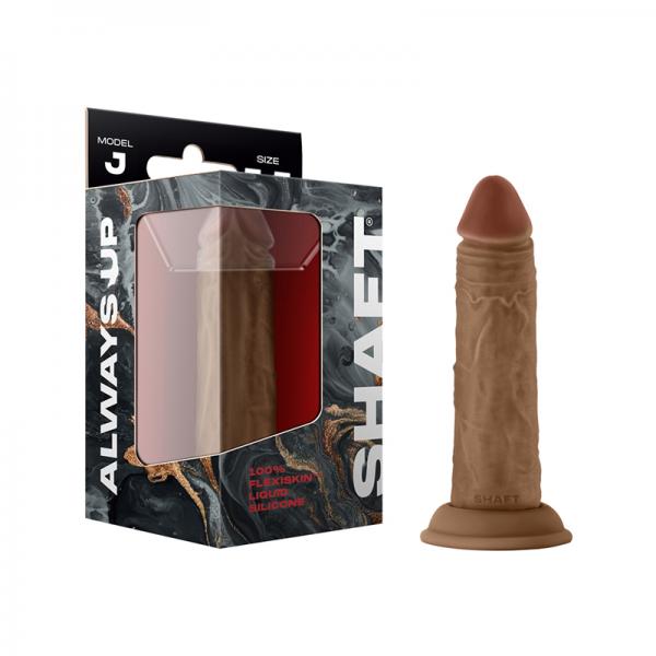 Shaft Model J Liquid Silicone 5.5 In. Dildo Oak Sex Toy Product
