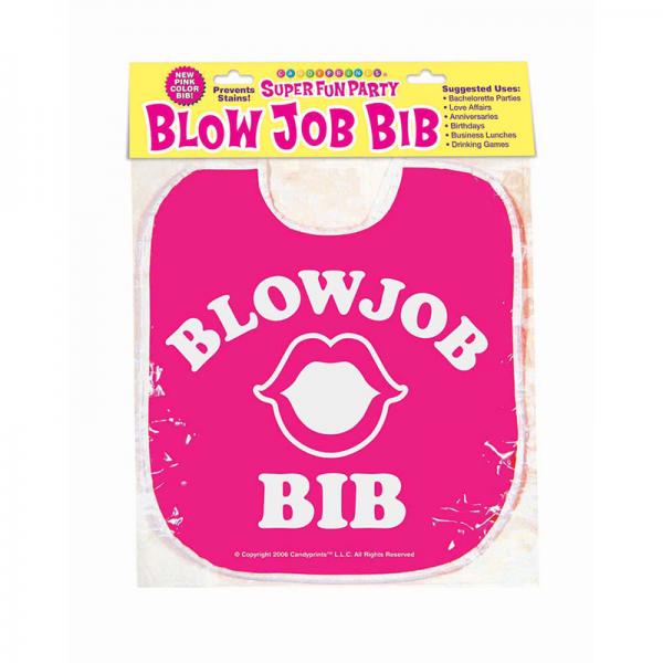 Blow Job Bib Pink Sex Toy Product