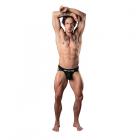 Male Power Infinite Comfort Amplifying Strappy Thong Black S/m Sex Toy Product