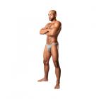 Male Power Labyrinth Bong Thong Grey Weave S/m Sex Toy Product