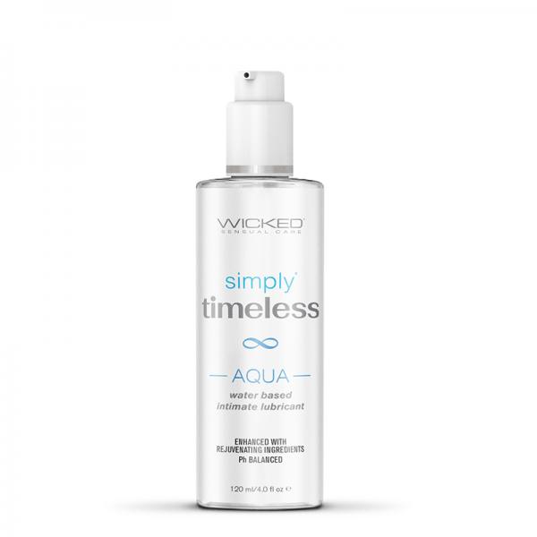 Wicked Simply Timeless Aqua 4 Oz. Sex Toy Product