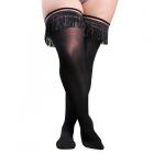 Kixies Keila Black Fringe Opaque Size C Sex Toy Product