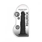 Realrock Skin 9 In. Dildo Black Sex Toy Product