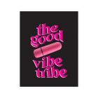 Naughty Vibes Good Vibe Tribe Greeting Card Sex Toy Product