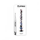 Playboy Jewels Wand Borosilicate Glass Iridescent Sex Toy Product