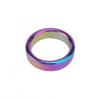 Ple'sur Ss Rainbow Cock Ring 2in X .560 X .25in Sex Toy Product