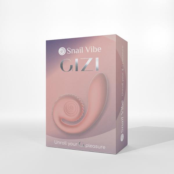 Snail Vibe Gizi Peachy Pink Sex Toy Product