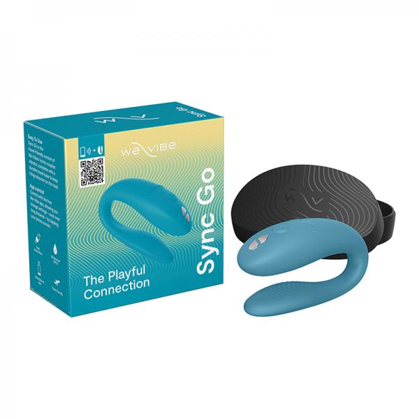 We-vibe Sync Go Turquoise Sex Toy Product