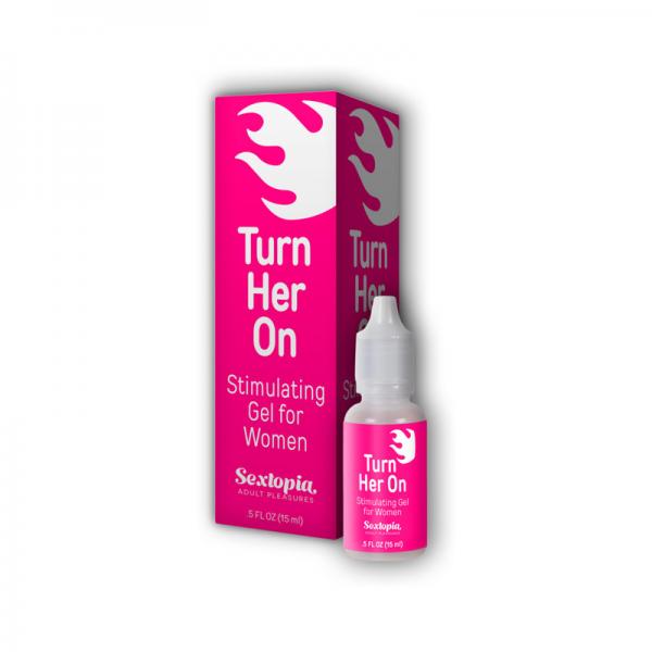 Sextopia Turn Her On Stimulating Gel For Women .5 Oz. Bottle Sex Toy Product