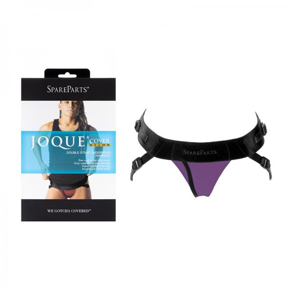 Spareparts Joque Cover Underwear Harness Purple (double Strap) Size B Nylon Sex Toy Product