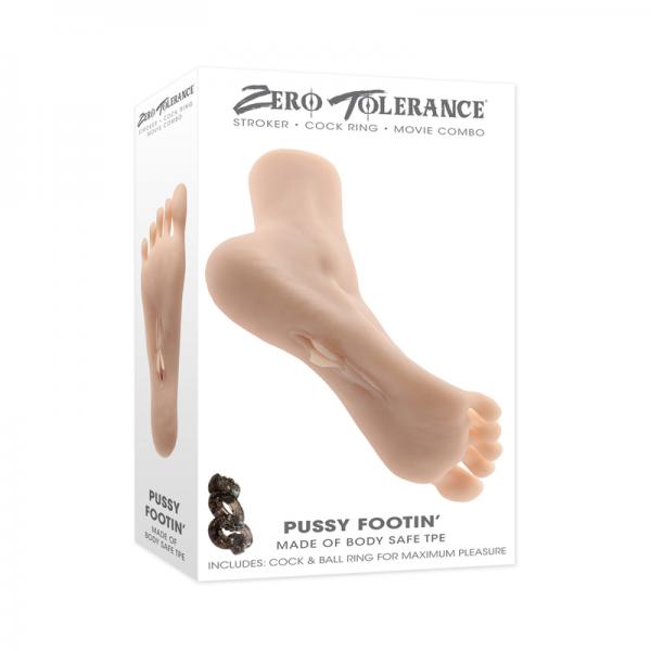 Zero Tolerance Pussy Footin Masturbator Tpe Light Sex Toy Product