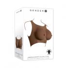 Gender X Undergarments Plate C-cup Silicone Dark Sex Toy Product