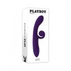 Playboy Curlicue Rechargeable Dual Stim Vibrator Silicone Acai Sex Toy Product