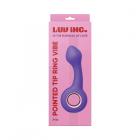 Luv Inc Pt16: Pointed Tip Ring Vibe Purple Sex Toy Product
