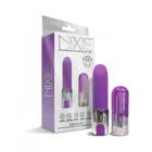 Nixie Smooch Rechargeable Lipstick Vibrator Purple Ombre Sex Toy Product
