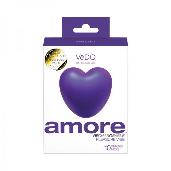 Vedo Amore Rechargeable Pleasure Vibe Purple Sex Toy Product