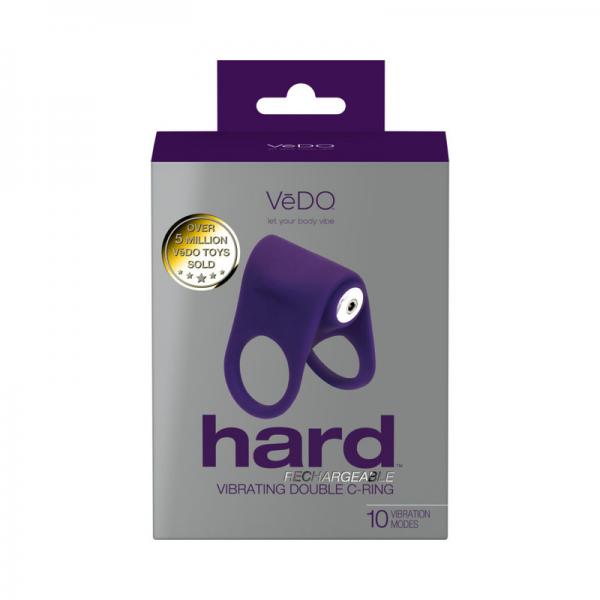 Vedo Hard Rechargeable C-ring Purple Sex Toy Product