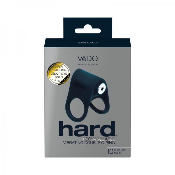 Vedo Hard Rechargeable C-ring Black Sex Toy Product