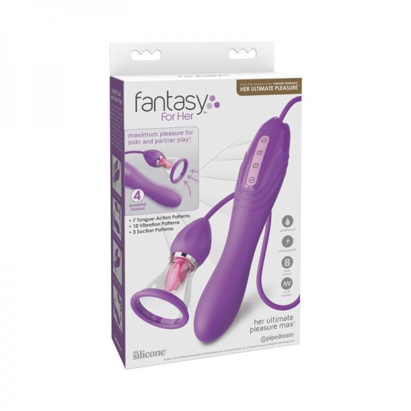 Fantasy For Her Her Ultimate Pleasure Max Purple Sex Toy Product