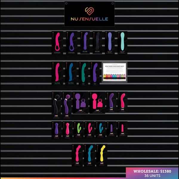 Nu Sensuelle 2024 1st Half New Releases Planogram (drop Ship Only) Sex Toy Product