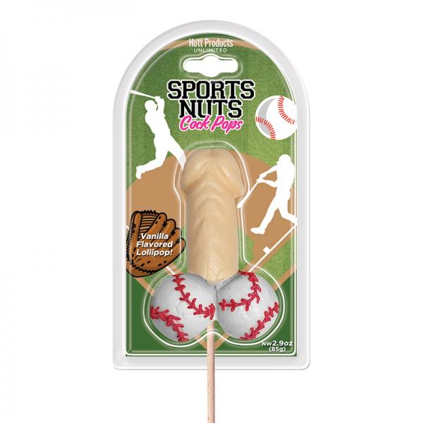 Sports Nuts Cock Pop Baseballs Vanilla Sex Toy Product