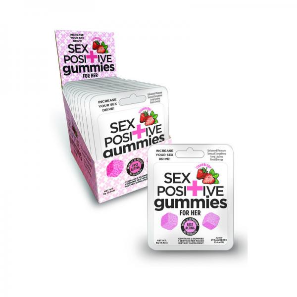Sex Positive Gummies For Her 12-piece Display Sex Toy Product