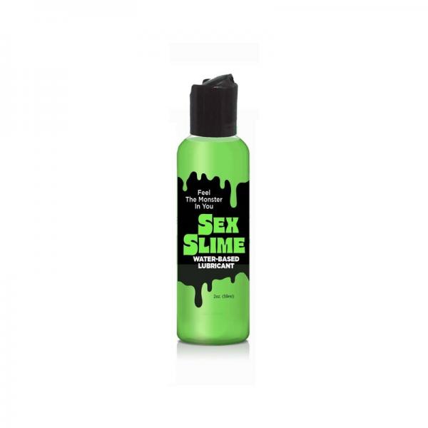 Sex Slime Water-based Lubricant Green 2 Oz. Sex Toy Product