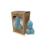 Eden's Penis Candle Blue Sex Toy Product