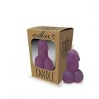 Eden's Penis Candle Eggplant Sex Toy Product