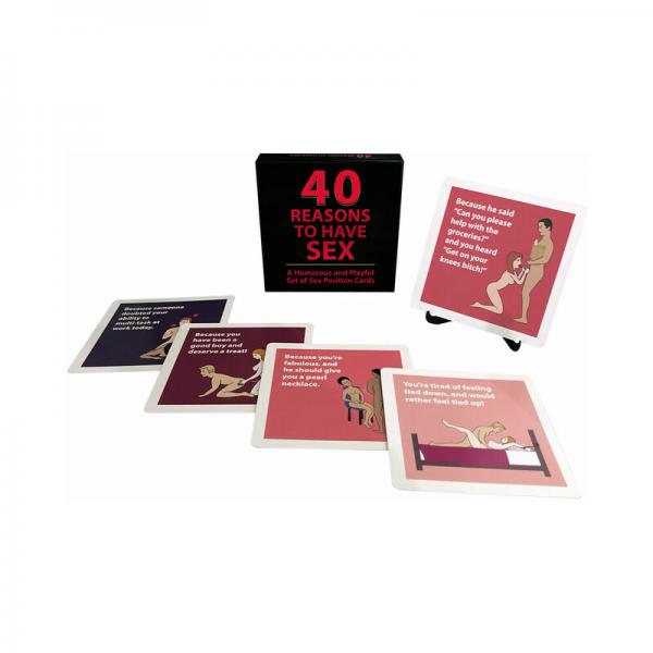 40 Reasons To Have Sex Cards Sex Toy Product