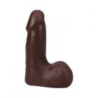 The Realistic Cock 5 In. Ultraskyn Vac-u-lock Dildo With Balls Chocolate Sex Toy Product