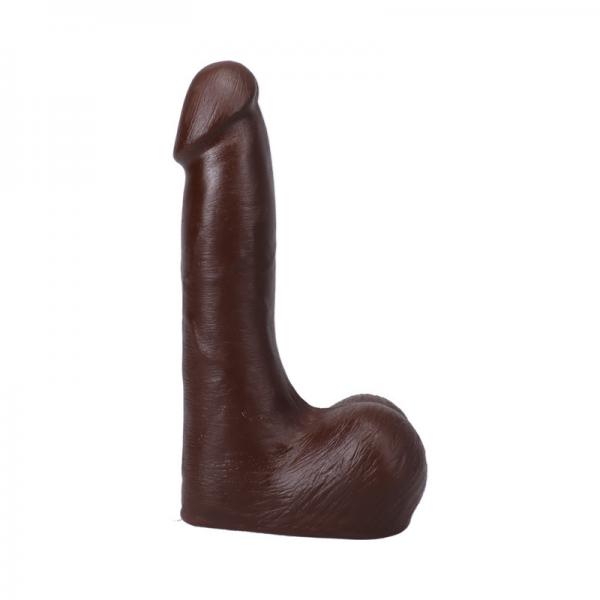 The Realistic Cock 7 In. Ultraskyn Vac-u-lock Dildo With Balls Chocolate Sex Toy Product