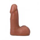 The Realistic Cock 5 In. Ultraskyn Vac-u-lock Dildo With Balls Caramel Sex Toy Product