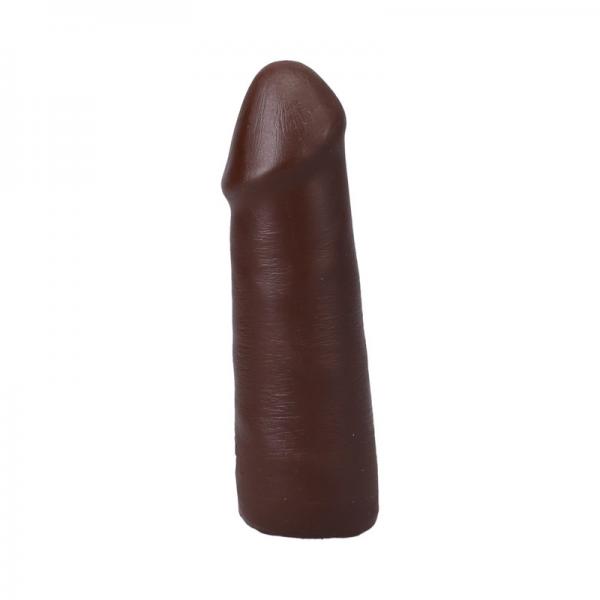The Realistic Cock 5 In. Ultraskyn Vac-u-lock Dildo Chocolate Sex Toy Product