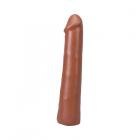 The Realistic Cock 9 In. Ultraskyn Vac-u-lock Dildo Caramel Sex Toy Product