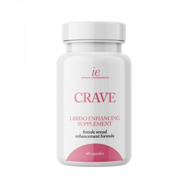 Intimate Enhancements Crave Libido Enhancing Supplement 60 Capsules Sex Toy Product
