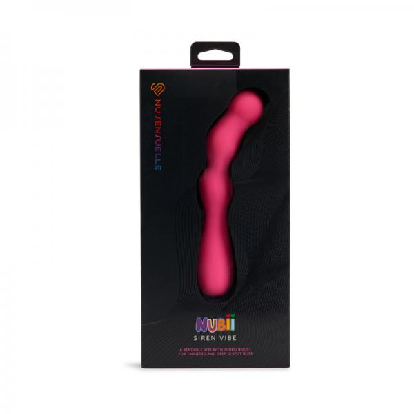 Nu Sensuelle Siren Nubii G-spot Vibe W/ Hinge Pink Sex Toy Product