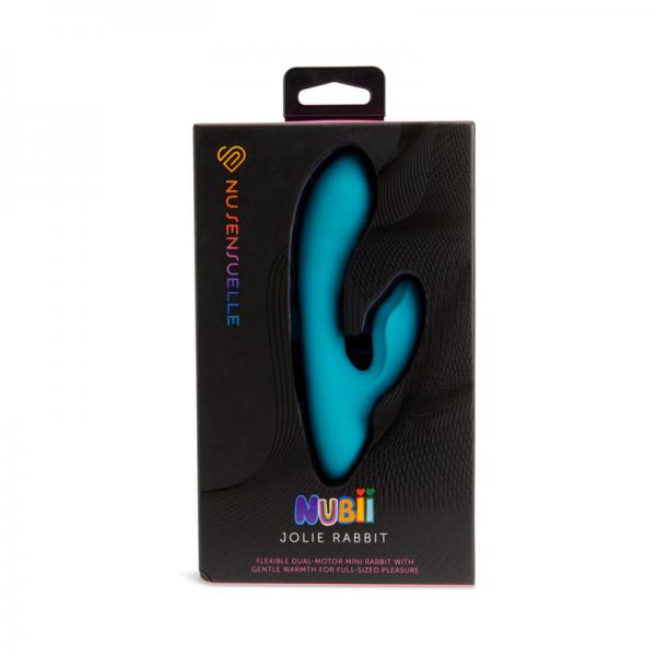 Nu Sensuelle Jolie Nubii Warming Mini Rabbit Blue Sex Toy Product