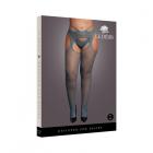Le Desir Suspender Pantyhose With Strappy Waist Ocean Deep Queen Size Sex Toy Product