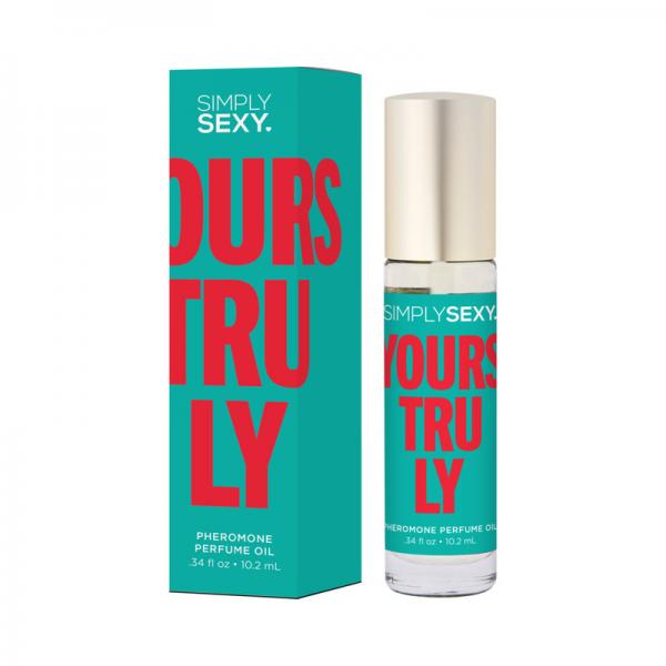 Simply Sexy Pheromone Perfume Oil Roll-on Yours Truly 0.34oz Sex Toy Product