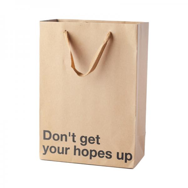 Snarky Gift Bags Don't Get Your Hopes Up 3pk Sex Toy Product