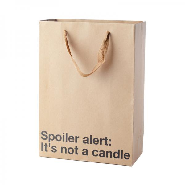 Snarky Gift Bags Not A Candle 3pk Sex Toy Product