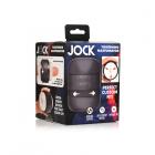 Jock Squeezable Tunnel Double Masturbator Clear Sex Toy Product