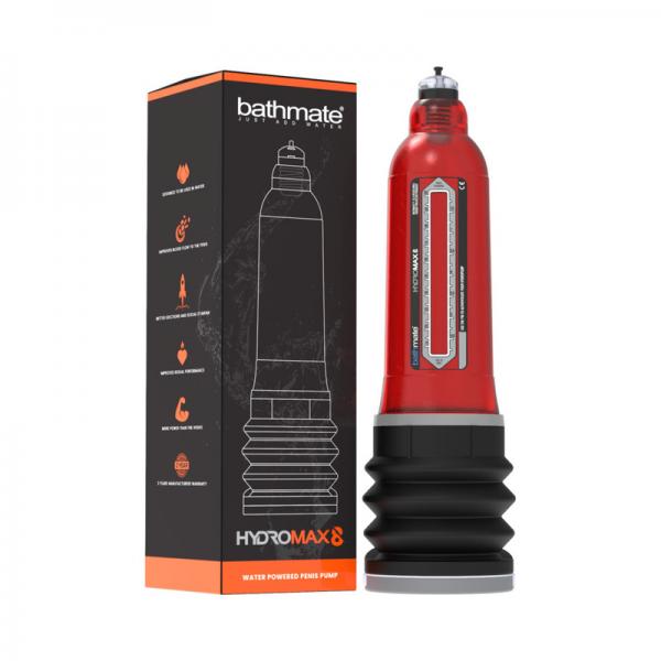 Bathmate Hydromax8 Red Sex Toy Product